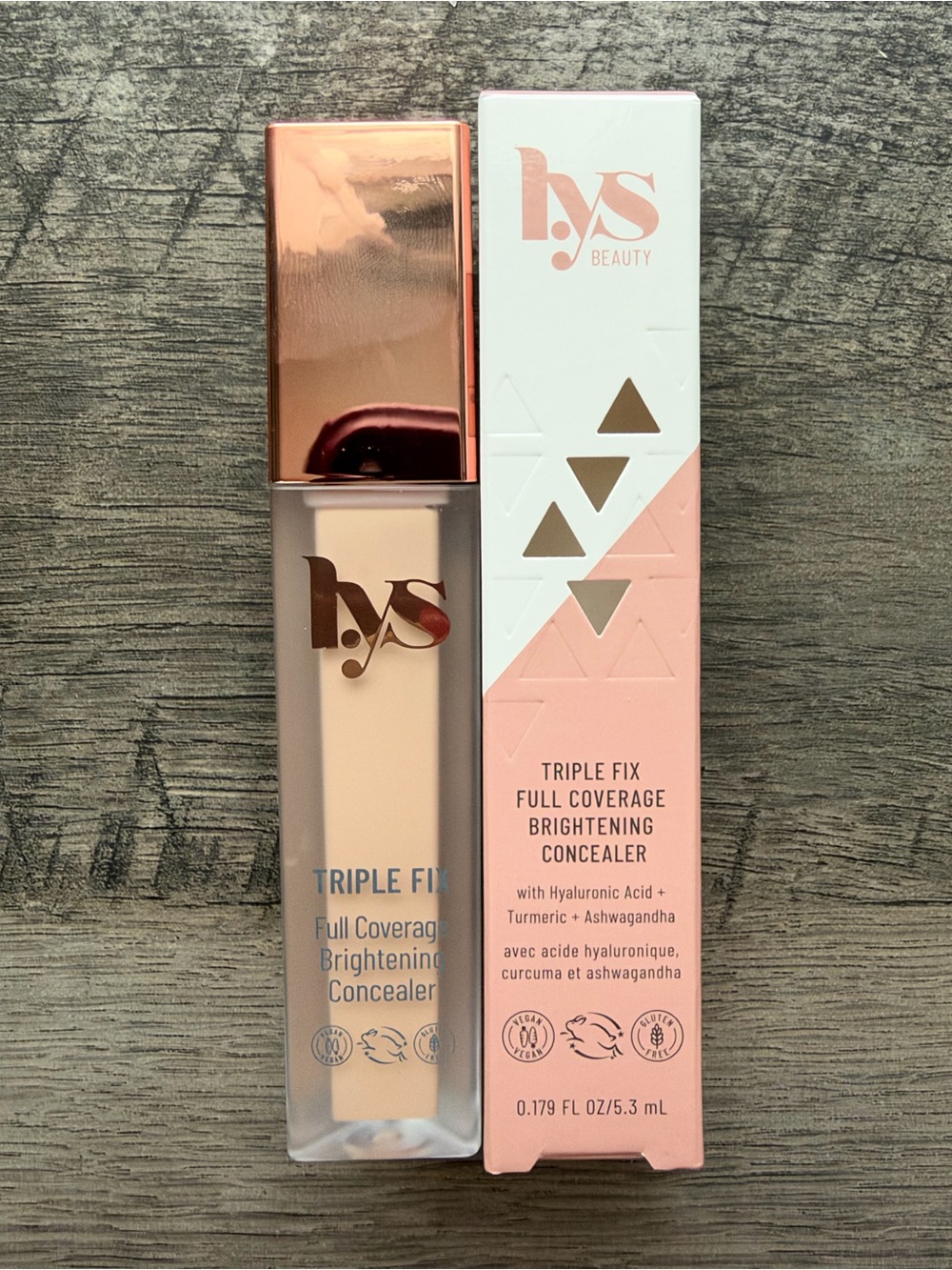 LYS Beauty Triple Fix Full Coverage Brightening Concealer - Shade LN6 (NIB)